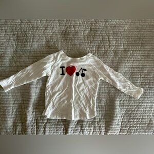 Bonpoint girl long sleeve shirt